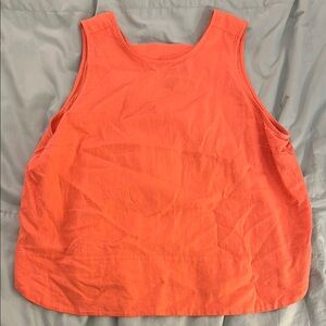 Women's Sleeveless Top - Vibrant Orange